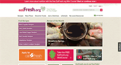 Desktop Screenshot of eatfresh.org